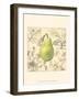 Pear and Botanicals-Megan Meagher-Framed Art Print