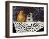 Pear and Silver Creamer-Sandra Willard-Framed Giclee Print