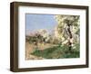 Pear Blossoms, Villiers-De-Bel-Childe Hassam-Framed Giclee Print