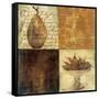 Pear du Jour I-Liz Jardine-Framed Stretched Canvas