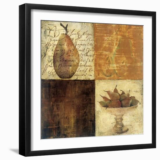 Pear du Jour I-Liz Jardine-Framed Art Print