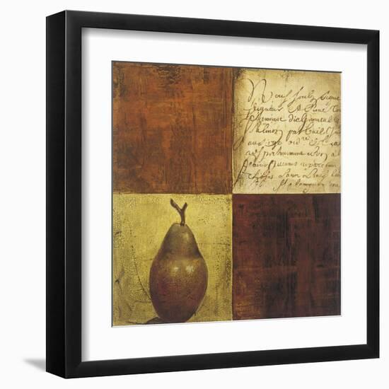 Pear du Jour II-Liz Jardine-Framed Art Print