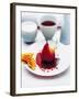 Pear in Red Wine-Steve Baxter-Framed Photographic Print