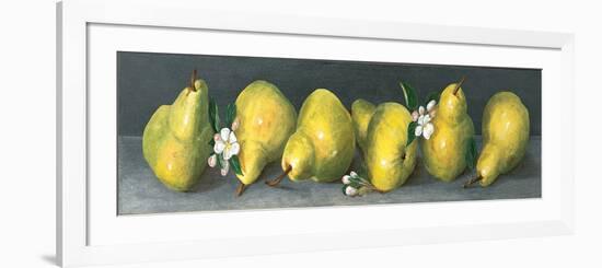 Pear Panel-Unknown Galley-Framed Premium Giclee Print