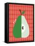 Pear Print-null-Framed Stretched Canvas