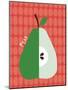 Pear Print-null-Mounted Poster