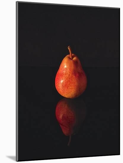 Pear Reflection-Monika Burkhart-Mounted Photographic Print