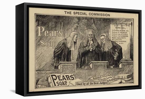 Pear's Soap-null-Framed Stretched Canvas