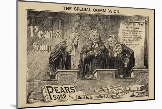 Pear's Soap-null-Mounted Giclee Print