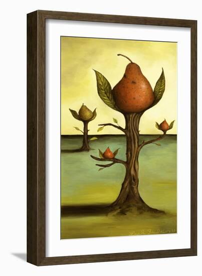 Pear Tree 1-Leah Saulnier-Framed Giclee Print