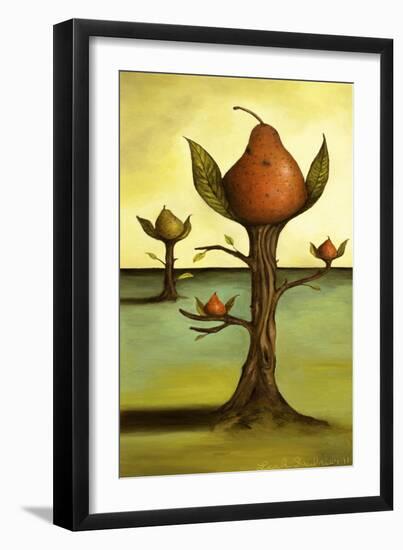 Pear Tree 1-Leah Saulnier-Framed Giclee Print