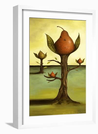 Pear Tree 1-Leah Saulnier-Framed Giclee Print