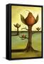 Pear Tree 1-Leah Saulnier-Framed Stretched Canvas