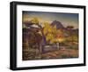 'Pear Tree in Blossom', 1913 (1932)-Derwent Lees-Framed Giclee Print