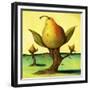 Pear Trees 2-Leah Saulnier-Framed Giclee Print