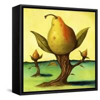 Pear Trees 2-Leah Saulnier-Framed Stretched Canvas