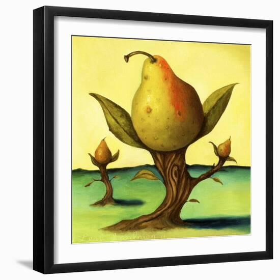 Pear Trees 2-Leah Saulnier-Framed Giclee Print