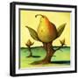 Pear Trees 2-Leah Saulnier-Framed Giclee Print