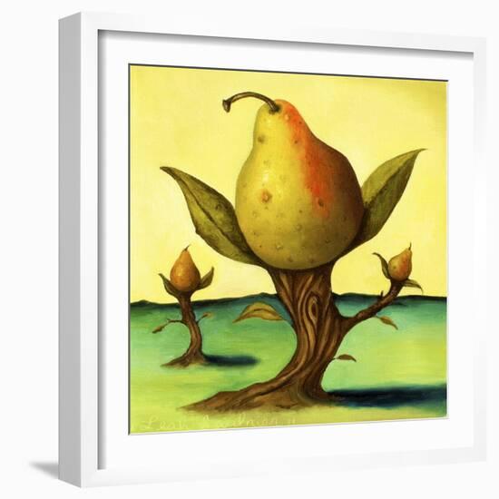 Pear Trees 2-Leah Saulnier-Framed Giclee Print