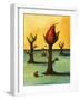 Pear Trees 3-Leah Saulnier-Framed Giclee Print