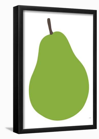 Pear-null-Framed Poster