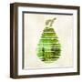 Pear-Kristin Emery-Framed Art Print