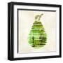 Pear-Kristin Emery-Framed Art Print