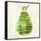 Pear-Kristin Emery-Framed Stretched Canvas