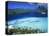 Pearl Beach Resort, Bora Bora, French Polynesia-Walter Bibikow-Stretched Canvas