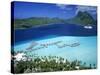 Pearl Beach Resort, Bora Bora, French Polynesia-Walter Bibikow-Stretched Canvas