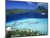 Pearl Beach Resort, Bora Bora, French Polynesia-Walter Bibikow-Mounted Photographic Print