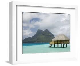 Pearl Beach Resort, Bora-Bora, Leeward Group, Society Islands, French Polynesia-Sergio Pitamitz-Framed Photographic Print