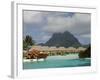 Pearl Beach Resort, Bora-Bora, Leeward Group, Society Islands, French Polynesia-Sergio Pitamitz-Framed Photographic Print