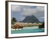 Pearl Beach Resort, Bora-Bora, Leeward Group, Society Islands, French Polynesia-Sergio Pitamitz-Framed Photographic Print