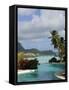Pearl Beach Resort, Bora-Bora, Leeward Group, Society Islands, French Polynesia-Sergio Pitamitz-Framed Stretched Canvas