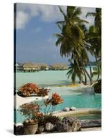 Pearl Beach Resort, Bora-Bora, Leeward Group, Society Islands, French Polynesia-Sergio Pitamitz-Stretched Canvas