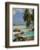 Pearl Beach Resort, Bora-Bora, Leeward Group, Society Islands, French Polynesia-Sergio Pitamitz-Framed Photographic Print