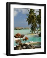 Pearl Beach Resort, Bora-Bora, Leeward Group, Society Islands, French Polynesia-Sergio Pitamitz-Framed Photographic Print