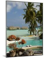 Pearl Beach Resort, Bora-Bora, Leeward Group, Society Islands, French Polynesia-Sergio Pitamitz-Mounted Photographic Print