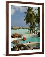 Pearl Beach Resort, Bora-Bora, Leeward Group, Society Islands, French Polynesia-Sergio Pitamitz-Framed Photographic Print