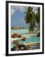 Pearl Beach Resort, Bora-Bora, Leeward Group, Society Islands, French Polynesia-Sergio Pitamitz-Framed Photographic Print