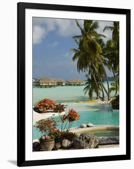 Pearl Beach Resort, Bora-Bora, Leeward Group, Society Islands, French Polynesia-Sergio Pitamitz-Framed Photographic Print