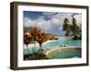 Pearl Beach Resort, Bora-Bora, Leeward Group, Society Islands, French Polynesia-Sergio Pitamitz-Framed Photographic Print