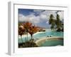 Pearl Beach Resort, Bora-Bora, Leeward Group, Society Islands, French Polynesia-Sergio Pitamitz-Framed Photographic Print