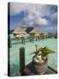 Pearl Beach Resort, Bora-Bora, Leeward Group, Society Islands, French Polynesia-Sergio Pitamitz-Stretched Canvas