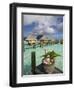 Pearl Beach Resort, Bora-Bora, Leeward Group, Society Islands, French Polynesia-Sergio Pitamitz-Framed Photographic Print