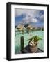 Pearl Beach Resort, Bora-Bora, Leeward Group, Society Islands, French Polynesia-Sergio Pitamitz-Framed Photographic Print