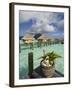 Pearl Beach Resort, Bora-Bora, Leeward Group, Society Islands, French Polynesia-Sergio Pitamitz-Framed Photographic Print