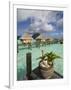 Pearl Beach Resort, Bora-Bora, Leeward Group, Society Islands, French Polynesia-Sergio Pitamitz-Framed Photographic Print