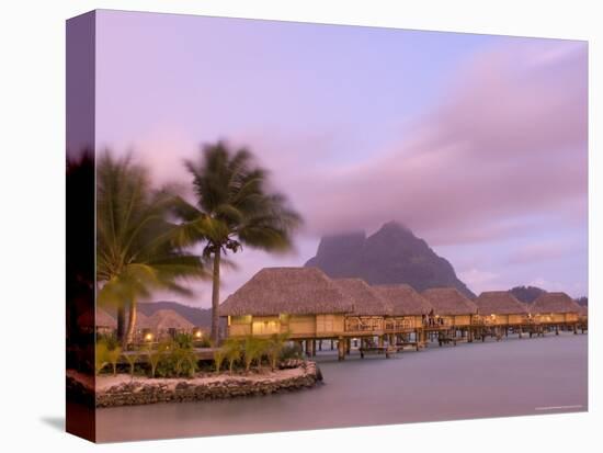 Pearl Beach Resort, Bora-Bora, Leeward Group, Society Islands, French Polynesia-Sergio Pitamitz-Stretched Canvas